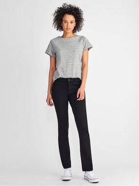 DL1961 Women's Black Straight leg Jeans